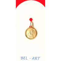 Medaille Goud 9K - Banneux - 12 mm 