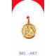 Médaille Or 9 Crts - St Antoine - 16 mm