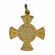 Croix de Sauvegarde E.J. Prague-20X20mm-Mét. Doré