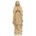Houtsnijwerk beeld Onze Lieve Vrouw van Lourdes 12 cm natuur hout 