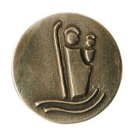 Medaille Aimantee St Christophe-Bronze-3.5 Cm