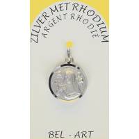 Medaille Zilver + Rhodium H Rita / Rocaporena 16 Mm 