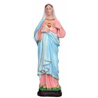 Statue Sacre cœur de Marie 40 cm en résine