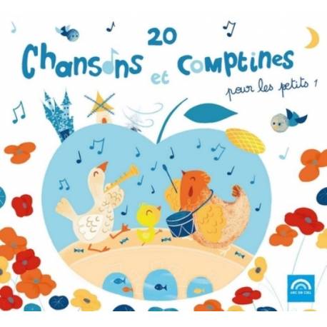 CD - 20 chansons et comptines pour les petits - Volume 1