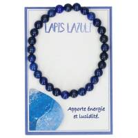 Bracelet en lapis lazuli 