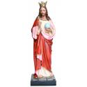 Statue Jésus roi 160 cm en fibre de verre