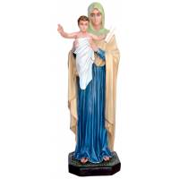 Statue Vierge Marie Reine des Apôtres 100 cm en fibre de verre