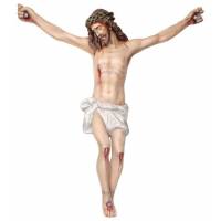 Statue corps du Christ 105 cm 90 X 95 en fibre de verre