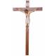 Beeld Jezus 80 cm aan het kruis 180 x 105 cm in glasvezel 