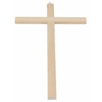Croix en bois simple 23 x 12 cm
