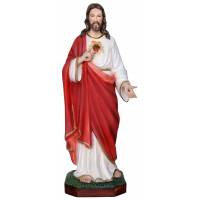 Statue Sacre Coeur De Jesus 60 cm en résine