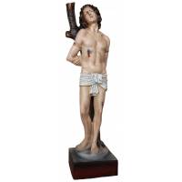Statue Saint Sebastien 30 cm en résine