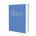 Bible - Traduction Liturgique avec notes explicatives - Couverture cuir bleue