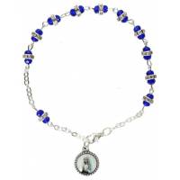 Bracelet Cristal bleu - Strass