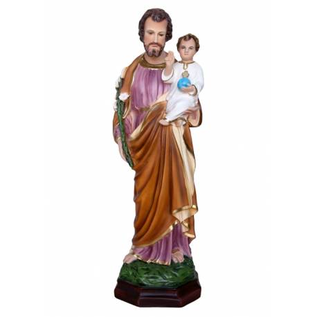 Statue Saint Joseph 65 cm en résine