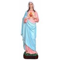 Statue Sacre cœur de Marie 65 cm en résine