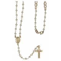 Rozenkrans Trouw Zilver verguld 3.5 mm 