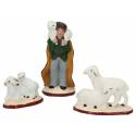 Santons Gateau 7 cm Provencaalse Figuren Jong herder met schapen 
