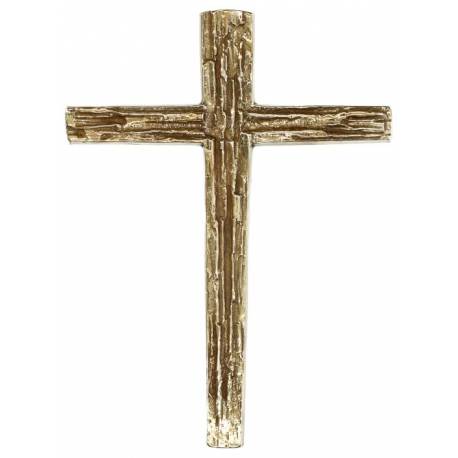 Croix Murale 25 X 18.5 Cm Bronze