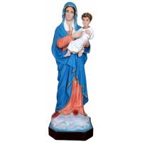 Statue vierge avec enfant 95 cm en résine