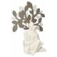 Wit koppel met levensboom 30 x 26 cm 