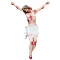 Statue corps du Christ agonisant 180 cm 165 X 145 en fibre de verre