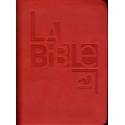 La Bible Parole de Vie avec livres deutérocanoniques - similicuir rouge 