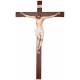 Beeld Jezus 120 cm aan het kruis 240 x 150 cm in glasvezel 