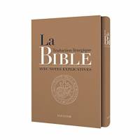 Bible - Traduction Liturgique - Avec notes explicatives - Couverture cuir tranche dorée et boitier