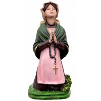Statue Ste Bernadette 25 cm en résine