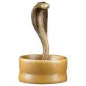 Serpent dans panier 12 Cm : crèche de Noël en bois Komet 12 cm