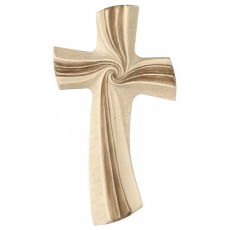 Croix Murale 20 Cm Tons bois