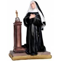 Statue Sainte Rita à genou 40 cm en résine