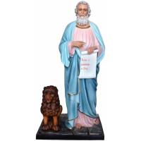 Statue Saint Marc évangelistee 160 cm en fibre de verre