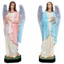 Statue d'anges bougeoir 110 cm en résine