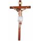 Beeld Jezus 180 cm aan het kruis 360 x 180 cm in glasvezel 