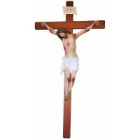 Croix murale 360 x 180 cm en bois (Christ de 180 cm en fibre de verre)