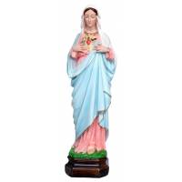 Statue Sacre cœur de Marie 50 cm en résine
