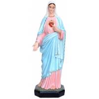 Beeld Heilige Hart van Maria 110 cm in glasvezel 