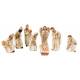 Personnages de crèche de Noël - 8 figurines de 8 cm