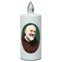 Lampe de cimetière Saint Padre Pio