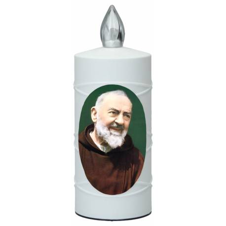 Graflicht wit Kindje Heilige Pater Pio 