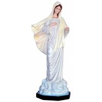 Statue Notre Dame de Medjugorge 160 cm en fibre de verre
