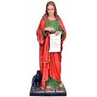 Statue Saint Jean Evangeliste 155 cm en fibre de verre