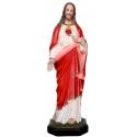 Statue Sacre Coeur De Jesus 85 cm en résine