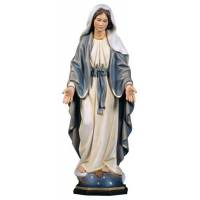 Statue en bois sculpté Vierge Miraculeuse 12 cmcouleur