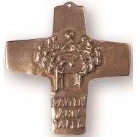Kruisbeeld Brons 10 Cm Samen Aan Tafel 