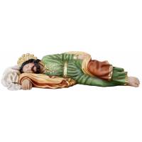 Statue Joseph dormant 20 cm en résine