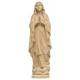 Houtsnijwerk beeld Onze Lieve Vrouw van Lourdes 23 cm natuur hout 