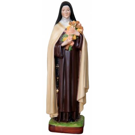Statue Sainte Thérèse 30 cm en résine